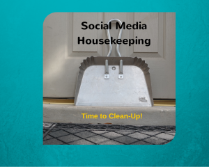 Dustpan ready to clean up your social channels 